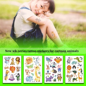 สติกเกอร์ลายสัตว์การ์ตูนธีมเทพนิยายใหม่ปี 2024 สำหรับเด็ก ลายฉลาม ไดโนเสาร์ นางเงือกน่ารัก กันน้ำ - Product Image 4