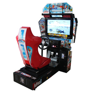 Máquina de Juegos de Carreras de Coches con Pantalla LCD de 32 Pulgadas, Funciona con Monedas, Estilo Outrun - Product Image 2