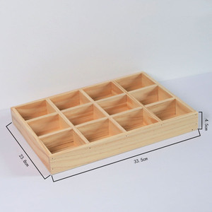 Gỗ Màu Nâu Mộc Mạc Gia Vị Giá Tổ Chức Khay Lưu Trữ Nhà Bếp Chủ Làm Từ Paulownia Cho Gia Vị Và Gia Vị - Product Image 5