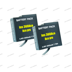 Baterai Digital 2000mAh, Kompatibel dengan Baterai Isi Ulang Insta360 ACE, ACEPRO, ACEPRO2, dengan Daya Tahan Baterai 2 Jam - Product Image 4