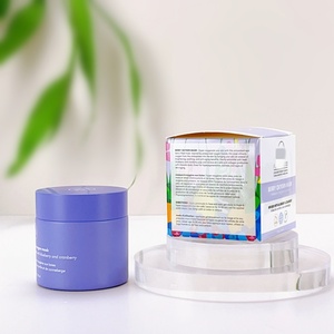 2oz 60ml Purple Cream <b>Jar</b> Wide Mouth Skincare Face Cream 60ml Matte Purple Custom <b>Empty</b> Matte Glass Cosmetic <b>Jar</b> with Lid - Product Image 2