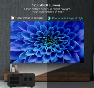 Proyector Portátil para Exteriores con Enfoque Automático X99, Keystone, 1200ANSI Lúmenes, Android 14, Resolución Nativa 1080P, Compatible con 8K, WiFi, Precio de Fábrica - Product Image 5