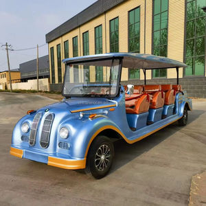 Autobús Turístico Eléctrico Retro <span class=keywords><strong>de</strong></span> 14 Plazas, Auto Clásico <span class=keywords><strong>de</strong></span> Lujo para Vacaciones, Autobús <span class=keywords><strong>de</strong></span> Estilo Clásico Ecológico para <span class=keywords><strong>Turismo</strong></span> - Product Image 1