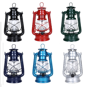 Battery Powered Cổ Điển Led Dầu Hỏa Đèn Antique Xách Tay Xử Lý Vintage Cắm Trại Led Dầu Hỏa Đèn Lồng - Product Image 2