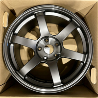 Jantes en alliage forgé RAYS TE37 SL argentées, 16-22 pouces, 5x112 5x114.3 pour BMW G15 G16 Honda FL5 Type R Nissan Altima Infiniti Q50
