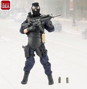Vente chaude 1: kits de jouets de soldats et de véhicules en plastique à joint mobile en tissu 8 - Product Image 2