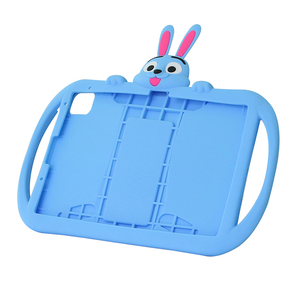 Étui JUNCHI 2026 Oreilles de Lapin pour <span class=keywords><strong>iPad</strong></span>, Protection 360° Douce au Toucher, Écologique, Lavable, Support Multi-Angles, Sécurité Bébé - Product Image 5