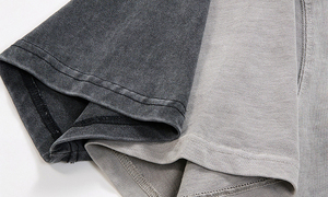 Camiseta de Hombre Personalizada con Serigrafía, Tejido Sólido, Diseño Gráfico Lavado, 100% Algodón, Estilo Vintage, Oversize, Streetwear - Product Image 6