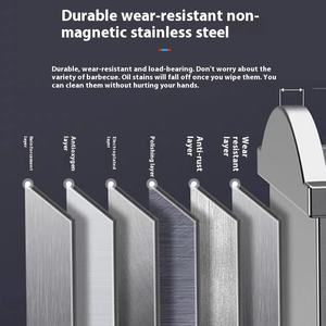 รถเข็นย่างแบบเคลื่อนที่ทำจากสแตนเลสสำหรับร้านอาหารในโรงแรม - Product Image 2