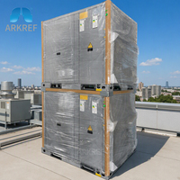 Nouvelles unités de climatisation compactes de 60 tonnes pour toiture 2026 avec pompe, moteur et PLC pour usines de fabrication