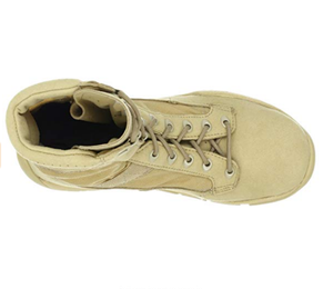 Botas de Combate HBA32 Coyote Marrón Claro, Transpirables, Ultraligeras, Parte Superior de Gamuza Desértica con Suela de Goma - Product Image 4