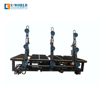 Table de chargement de verre PLC à commande à distance, multi-ventouses, à déplacement automatique, haute précision, certifiée CE, pour usine