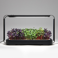 Kit de culture de micro-légumes moderne pour la maison, suspendu, électronique intelligent, avec plateaux conformes aux normes LED 120 lm/W, pour une culture intérieure efficace