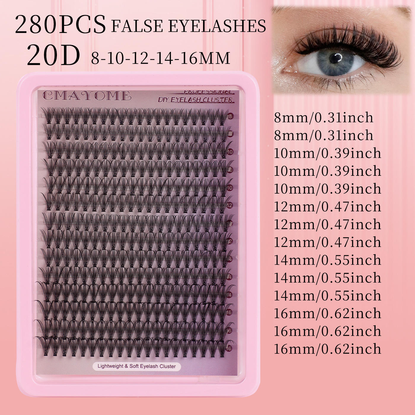 TM3018-3-DIY-SET-809 [20D] 280 Bristles