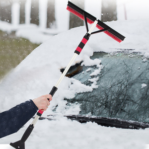 Tay Cầm Dài Có Thể Tháo Rời Xe Xe Tuyết Băng Cào Tuyết Bàn Chải Dọn Tuyết Dụng Cụ Mùa Đông Cho Xe Hơi - Product Image 2