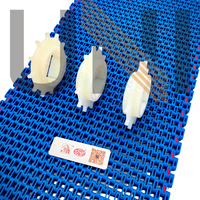 Modulaire kunststof transportband, FDA-goedgekeurd, voor de drankenindustrie