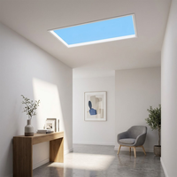 Plafonnier LED à effet ciel bleu, luminaire encastré pour salon, couloir, bureau à domicile, décoration