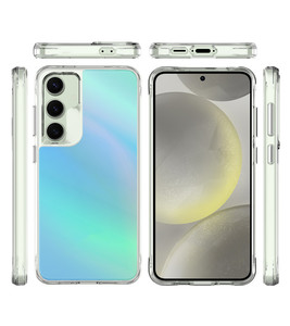 เคสโทรศัพท์เคลือบสีฟ้าสำหรับซัมซุงกาแล็กซี่ S24 <span class=keywords><strong>FE</strong></span> S26 S25Edge S24 S23 <span class=keywords><strong>FE</strong></span> อัลตร้าพลัสเคสกันกระแทกแบบแข็ง - Product Image 1