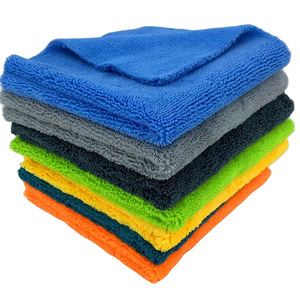 Wholesale Eco-Friendly Square Microfiber Towel Kitchen Cleaning <strong>Cloths</strong> Non-Abrasive Reusable Washable - Product Image 1