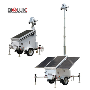 Remolque CCTV Híbrido <span class=keywords><strong>Solar</strong></span> Diésel BIGLUX HiSTAR con Arranque Automático, Paneles Solares de 3x450W, Batería de 14400WH, DC24V, Monitoreo Continuo por 6 Días - Product Image 1