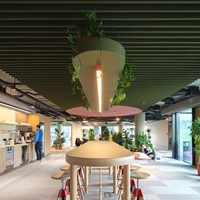 Modern Design 100% Panneaux acoustiques directs d'usine Faux carreaux de plafond pour Styles modernes Solution de conception graphique