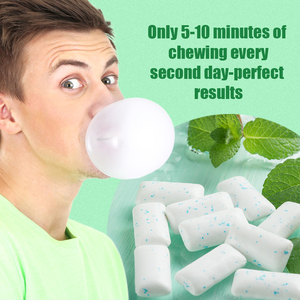 Gomme à <span class=keywords><strong>mâcher</strong></span> dure pour entraînement de la mâchoire, marque privée, pour adultes, à la menthe poivrée, pour l'exercice des muscles <span class=keywords><strong>du</strong></span> <span class=keywords><strong>visage</strong></span> - Product Image 4