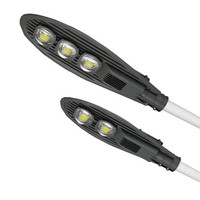 Lampadaire LED Rechargeable AC 100W Personnalisé pour Fournisseur, Lampe Extérieure 100W IP65 pour Éclairage Public Urbain