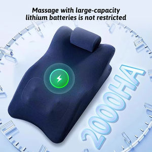 Almohada de Masaje Multifuncional de Tela Magnética de Poliéster y Algodón, con Compresa Caliente Vibratoria de Algodón con Memoria, para Uso Familiar y en el Automóvil - Product Image 3