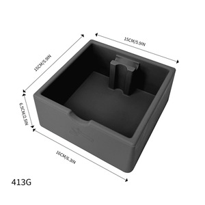 Bac à marc de café multifonctionnel robuste pour espresso, pour tamping et élimination des résidus, durable et silencieux, absorbant les chocs - Product Image 2