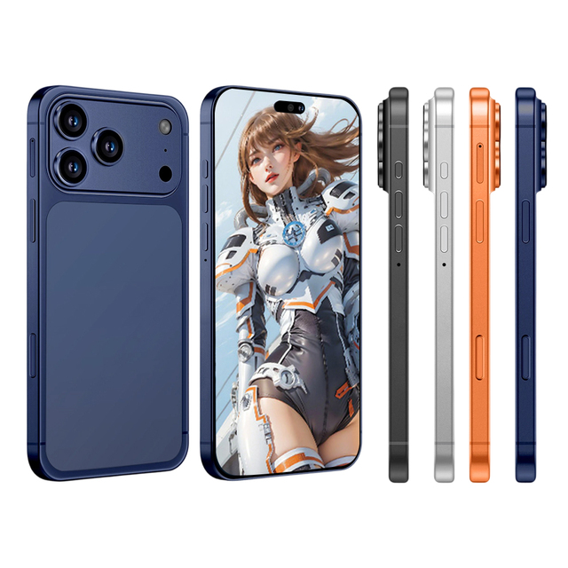 2025 New I17 Pro 5g Waterproof Smartphone Factory Price Version 78mp Front 108mp Rear Camera Android 15 Hd Screen Deca Core