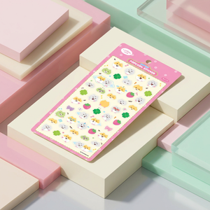 [HIHI Club] 3D PVC <b>Standing</b> Popcorn Stickers Hamsters Korean Cute Animal Character Sticker Sheet Diary Planner <b>Laptop</b> Bulk - Product Image 1