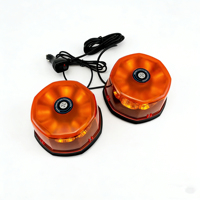 Nueva Lámpara Estroboscópica LED COB Súper Brillante MCY ML-D22, 7 Modos de Destello, Baliza de Advertencia de Emergencia, DC 12-24V, Octogonal, Impermeable IP67