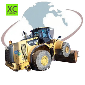 Chargeuse sur pneus robuste 980K 980H 8 tonnes, chargeuse frontale Caterpillar 980G 980H 980K 982M, chargeuse lourde d'occasion - Product Image 1