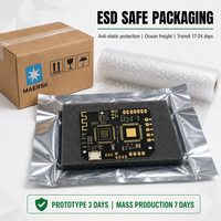 Fabricant de circuits imprimés (PCB) FR4 sur mesure à 2-4 couches pour amplificateurs audio avec conception à faible bruit, finition de surface ENIG et épaisseur personnalisée