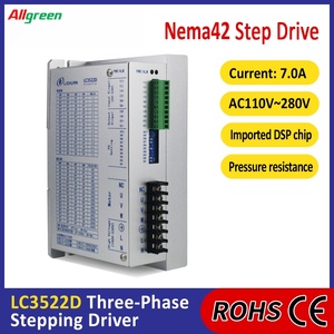 Controlador de Motor Paso a Paso Allgreen AC110V~280V 7A 400~60000ppr, 3 Fases, Nema42, Bucle Abierto, para Equipos Electrónicos 3C - Product Image 2