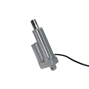 12VDC micro linear actuator with encoder potentiometer position feedback actuator 50mm