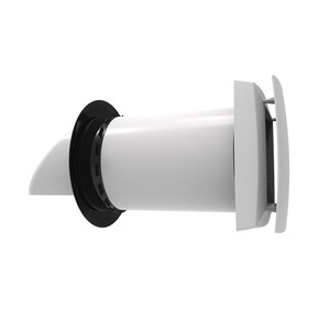 Petite maison salle de fumée unités d'air frais ventilateur épuisant ventilateur d'air frais mini ventilateur de récupération d'énergie mur à travers le type ERVs - Product Image 5