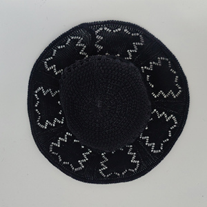 Nuevo sombrero de ala ancha de Color sólido Europeo Americano para mujer de pescador de punto de lana MERINO personalizado de verano - Product Image 2