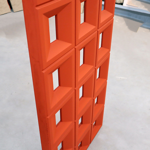Pannello Murale Moderno in <span class=keywords><strong>Pietra</strong></span> PU a Doppia Faccia, Blocco Quadrato Cavo a 9 Griglie, Durevole e Decorativo per Interni - Product Image 4