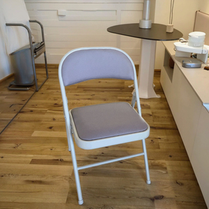 Juego <span class=keywords><strong>de</strong></span> Muebles <span class=keywords><strong>de</strong></span> Metal Plegables <span class=keywords><strong>de</strong></span> Diseño Tradicional para Patio, <span class=keywords><strong>Terraza</strong></span>, Jardín, Sillas para Eventos en la Playa, Restaurantes, Parques - Product Image 3