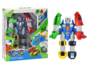 <span class=keywords><strong>Juguetes</strong></span> Educativos de Plástico 5 en 1, Robot Deformable de 29 cm, <span class=keywords><strong>Juguetes</strong></span> de Monstruos para Niños de 5 a 7 Años - Product Image 6