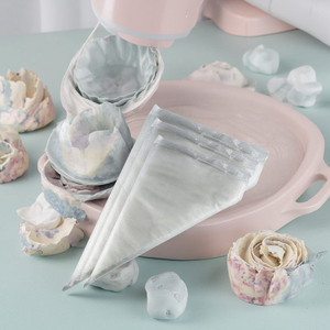 100 pezzi sacchetti di plastica monouso per torte S/M/L formati in Silicone modellato strumenti per torte crema glassa <span class=keywords><strong>biscotti</strong></span> per decorare fai da te - Product Image 5