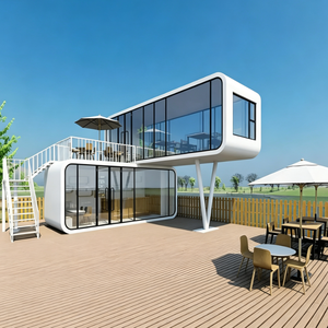 Cabane Apple à assemblage rapide, résistante à la brise légère, style Yacht côtier, <span class=keywords><strong>Manoir</strong></span> de vacances de luxe VIP - Product Image 3