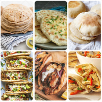 Machine à pain automatique OCEAN pour paratha, roti arabe, naan et pain pita grec