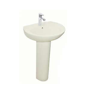 Venta al por mayor Baño Lavabo Cerámica Lavandería Lavabo <span class=keywords><strong>de</strong></span> porcelana Lavado <span class=keywords><strong>de</strong></span> <span class=keywords><strong>ropa</strong></span> Fregaderos <span class=keywords><strong>de</strong></span> pedestal - Product Image 4