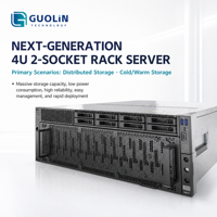 Server Rak FusionServer 5298 V7 Terbaru Mendukung 36x Drive SAS/SATA 3,5 inci Dual Xeon Generasi ke-4 Server Penyimpanan Enterprise