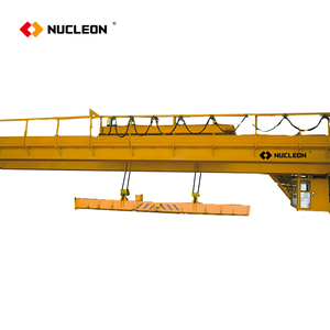 Heavy Duty <strong>Electromagnetic</strong> EOT <strong>Crane</strong> 15 Ton 20 Ton 32 Ton Double Girder Bridge <strong>Crane</strong> for Mining South Africa Nigeria Kenya - Product Image 1