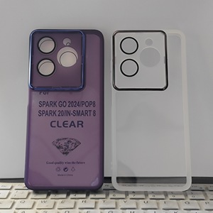Custodia per telefono in TPU trasparente colorata con protezione per l'obiettivo, <span class=keywords><strong>cover</strong></span> morbida per <span class=keywords><strong>iPhone</strong></span> 15 <span class=keywords><strong>Pro</strong></span> Max 16 <span class=keywords><strong>Pro</strong></span> 14 Plus 13 12 <span class=keywords><strong>11</strong></span> XS XR 7 8 - Product Image 5