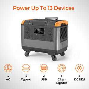 Batterie au Lithium haute capacité 840000mAh 3000 Watt centrale électrique Portable 3000 w groupe électrogène <span class=keywords><strong>solaire</strong></span> pour <span class=keywords><strong>Camping</strong></span> maison extérieur - Product Image 3