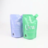Pochette souple personnalisée avec bec verseur pour liquides, 50ml, 100ml, 200ml, avec logo sur mesure